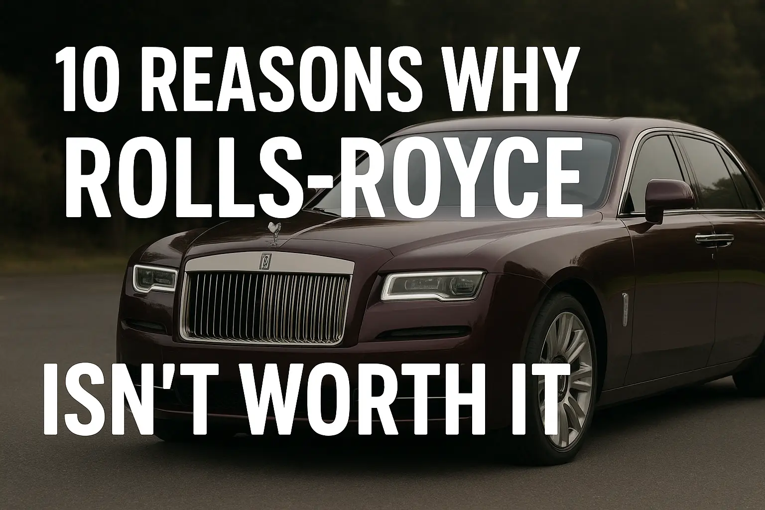 10 Reasons Why a Rolls-Royce Isn’t Worth It