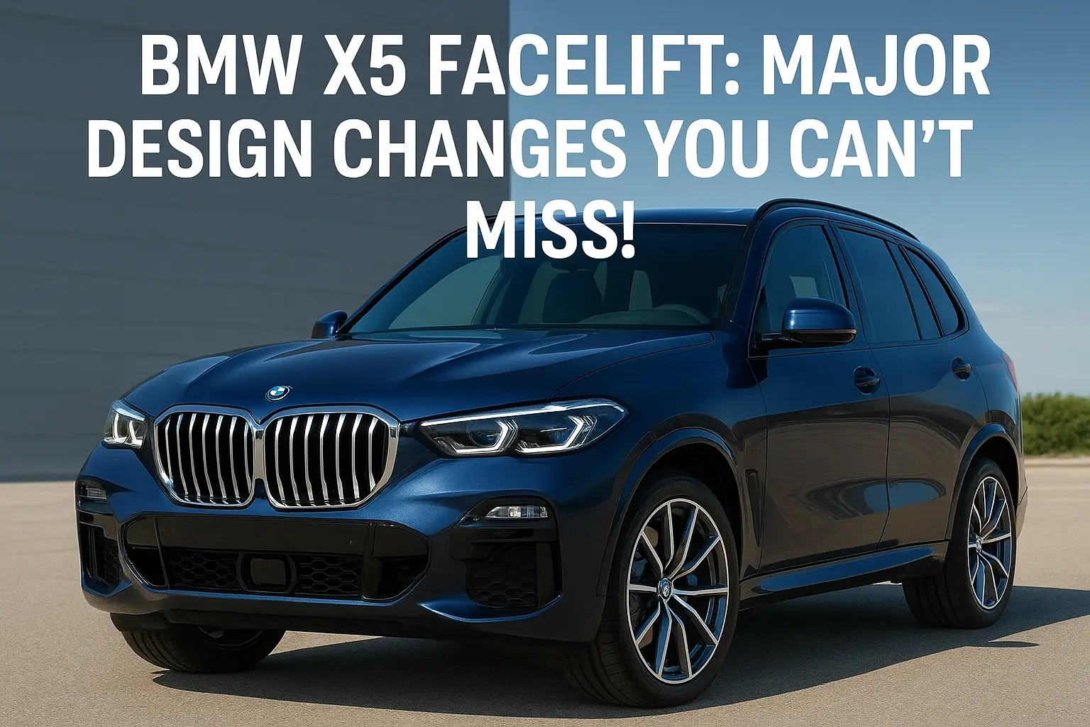 BMW X5 Facelift: