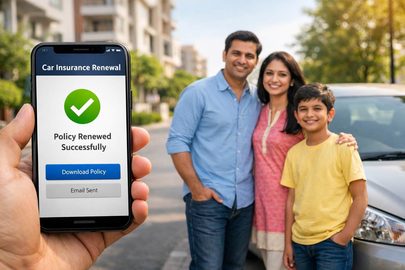 Car Insurance Renewal Online in India