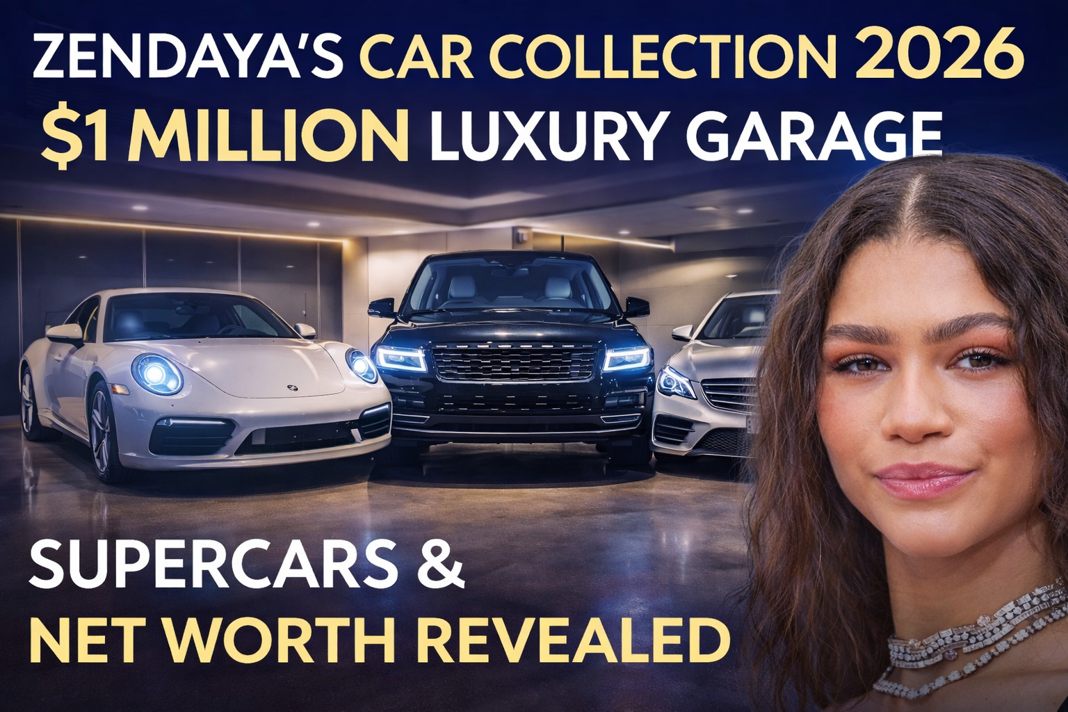 Zendaya Car Collection 2026: Inside Her Multi-Million Dollar Luxury Garage